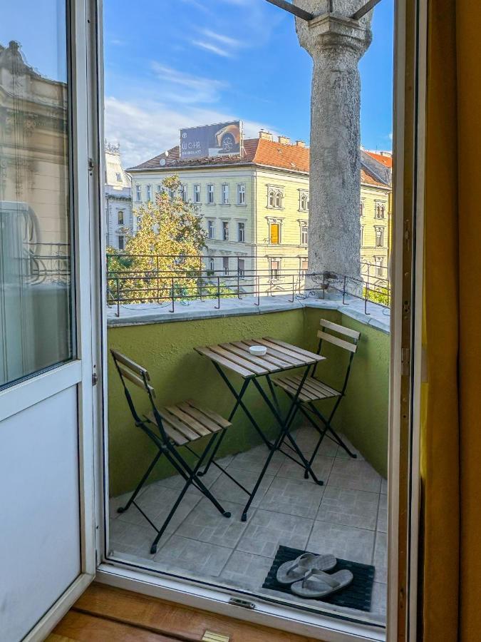 Saffron Apartment City Center Panorama Balcony Budapest Exterior foto