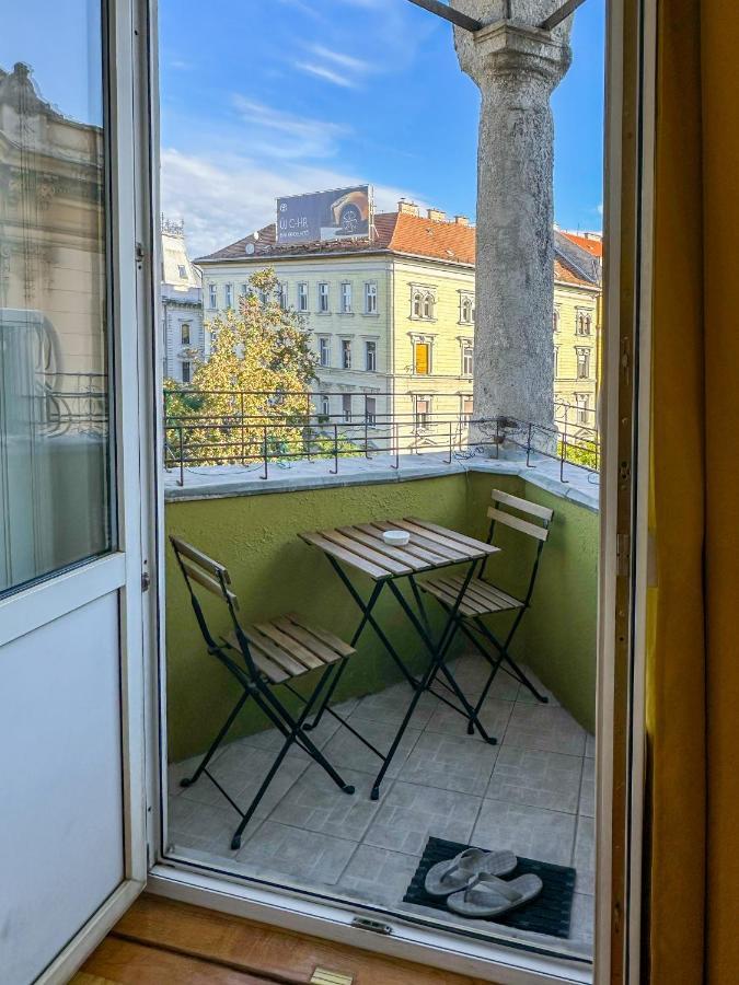 Saffron Apartment City Center Panoramic Balcony Budapest Exterior foto