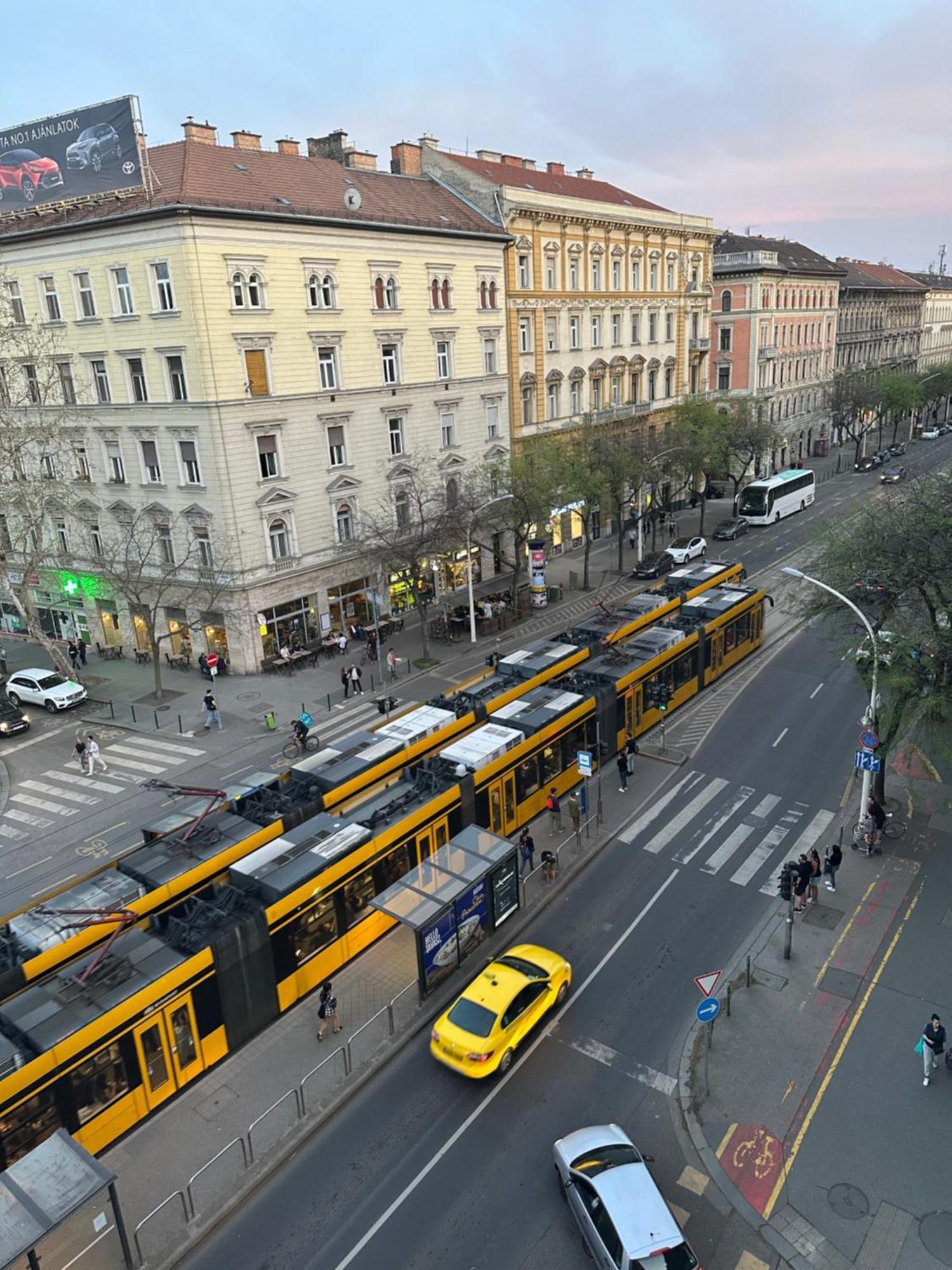 Saffron Apartment City Center Panorama Balcony Budapest Exterior foto