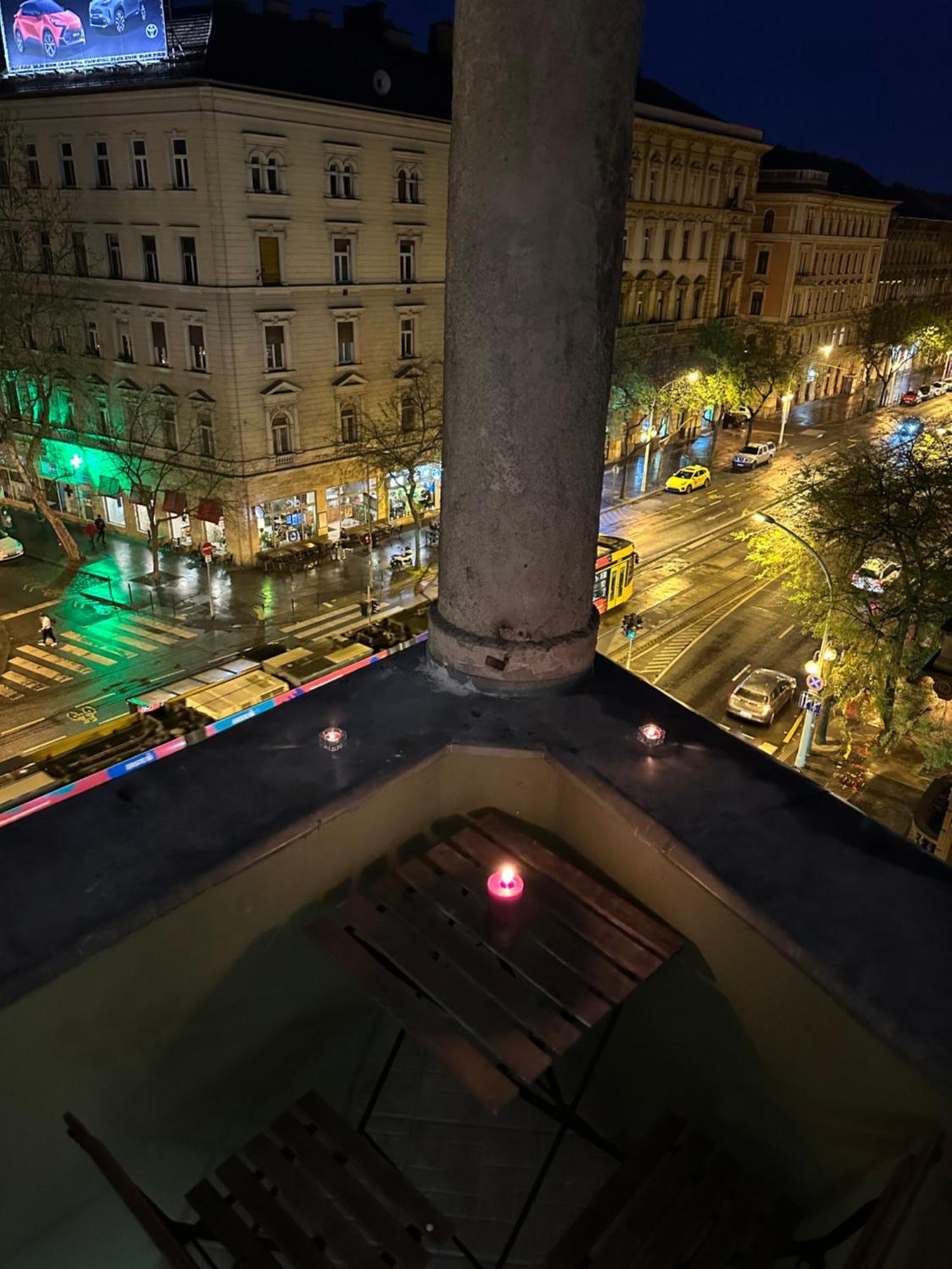 Saffron Apartment City Center Panorama Balcony Budapest Exterior foto