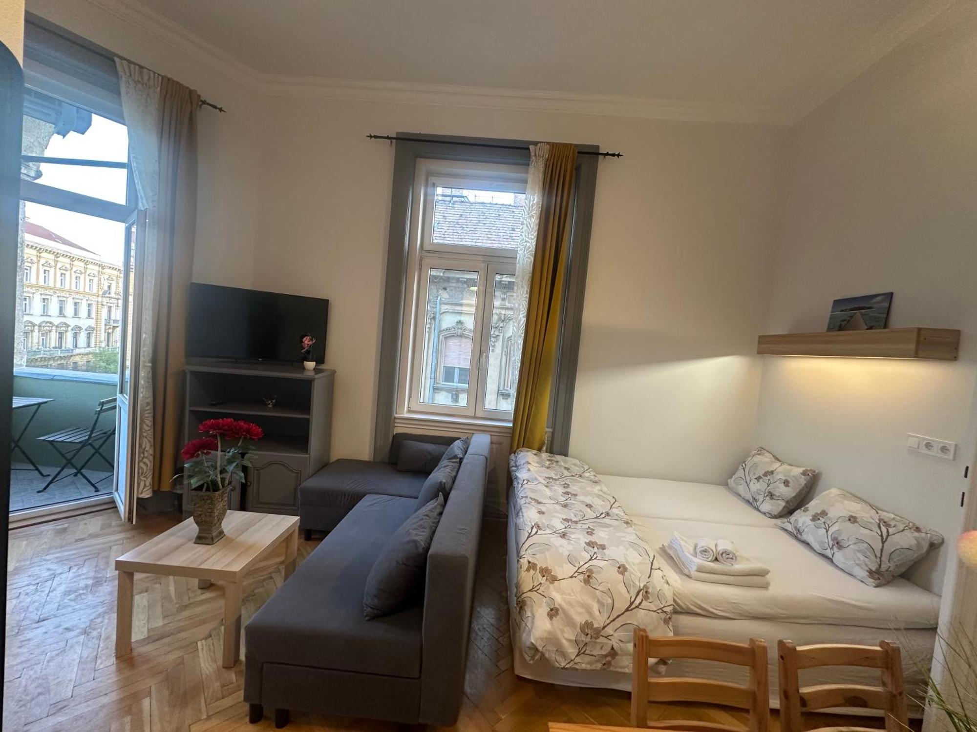 Saffron Apartment City Center Panorama Balcony Budapest Exterior foto